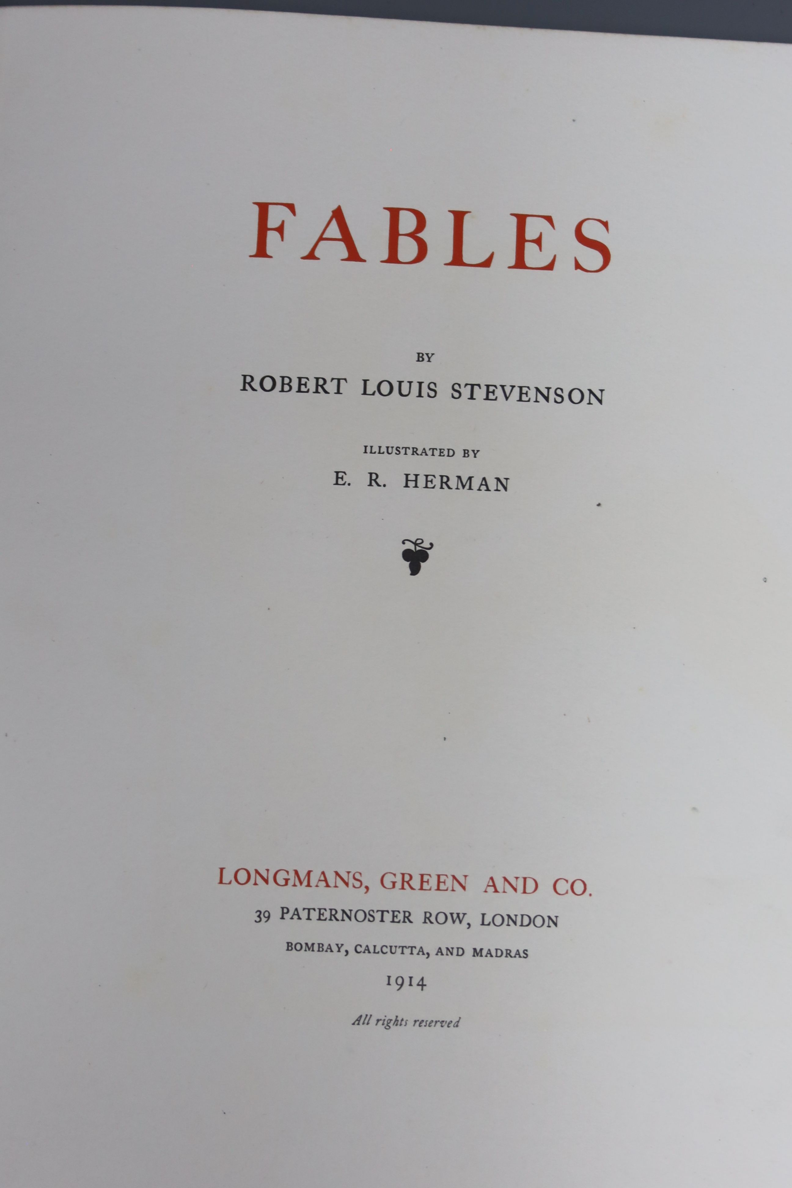 Stevenson, Robert Louis - Fables, illus. Herman 1914, 23/105